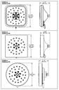 Delta 52484-SS-PR H2Okinetic 4-Setting Shower H Ead With Ultrasoak