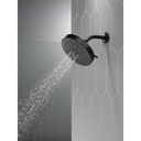 Delta 52488-BL H2Okinetic 4-Setting Shower Head Matte Black