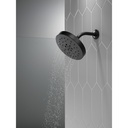 Delta 52488-BL H2Okinetic 4-Setting Shower Head Matte Black