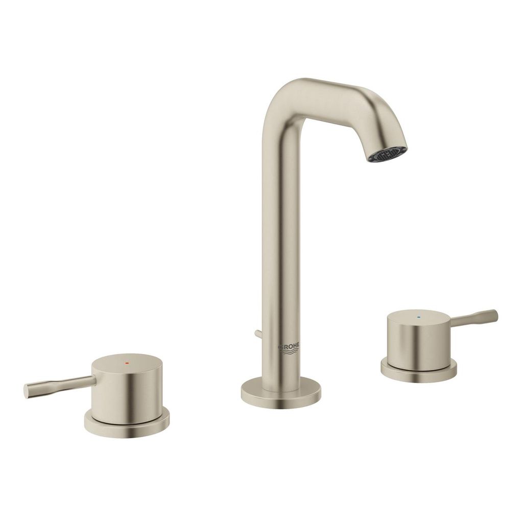 Grohe 20297ENA Essence 8&quot; Widespread M Size Bathroom Faucet Brushed Nickel 1