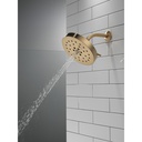 Delta 52488-CZ-PR H2Okinetic 4-Setting Shower H Ead With Ultrasoak