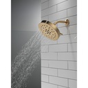 Delta 52488-CZ-PR H2Okinetic 4-Setting Shower H Ead With Ultrasoak