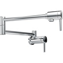 Delta 1165LF Pot Filler Faucet Wall Mount Chrome