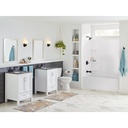 Delta 2564-BLMPU-DST Ashlyn Two Handle Centerset Lavatory Faucet 