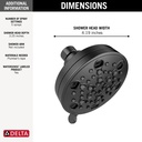 Delta 52638-BL18-PK 5 Function Contemporary H2Okinetic Sh 