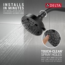 Delta 52638-BL18-PK 5 Function Contemporary H2Okinetic Sh 