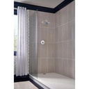 Delta 52686 Contemporary 3 Setting H2Okinetics Contemporary Raincan Showerhead