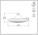 Delta 52686-BL 3 Function H2Okinetics Cont Raincan 
