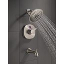 Delta 52686-SS Contemporary 3 Setting H2Okinetics Contemporary Raincan Showerhead