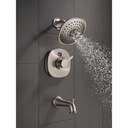Delta 52686-SS Contemporary 3 Setting H2Okinetics Contemporary Raincan Showerhead