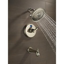 Delta 52687-PN Traditional 3 Setting H2Okinetics Traditional Raincan Showerhead 
