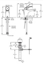 Delta 534LF Wynne Single Handle Lav Ch 