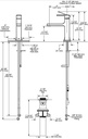 Delta 537-BLMPU-DST Single Handle Bathroom Faucet