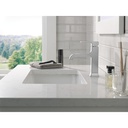 Delta 539-MPU-DST Single Handle Bathroom Faucet Curved Spo