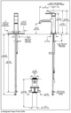 Delta 539-SSMPU-DST Single Handle Bathroom Faucet Curved Spo