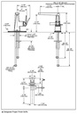 Delta 543-KS-PR-MPU-DST Single Handle Bathroom Faucet