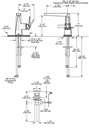Delta 543-SS-PR-MPU-DST Single Handle Bathroom Faucet