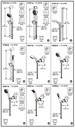 Delta 55051 Dryden Wall Mount Handshower 