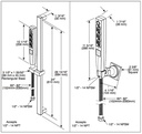Delta 55140-PR H2O Hand Shower 1.75Gpm W/ Wall-Mount 4S