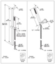 Delta 55530-SS Vero Handshower Wall Mount 