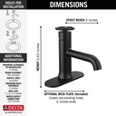 Delta 558-BLLPU-DST Trinsic Single-Hole Bathroom