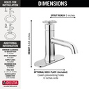 Delta 558-MPU-DST Trinsic Single-Hole Bathroom