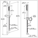 Delta 55808-SS-PR Wall Mount Hand Shower 1.75 Gpm