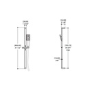 ALT 91384 Misto Thermostatic Shower System 3 Functions Chrome 2