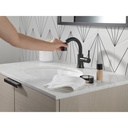 Delta 559HAR-BLPD-DST Trinsic Single Handle Pull Down Bathroom Faucet