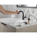 Delta 559HAR-BLPD-DST Trinsic Single Handle Pull Down Bathroom Faucet