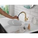 Delta 559HAR-CZPD-DST Trinsic Single Handle Pull Down Bathroom Faucet