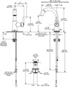 Delta 559HAR-PD-DST Trinsic Single Handle Pull Down Bathroom Faucet