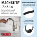 Delta 559HAR-SSPD-DST Trinsic Single Handle Pull Down Bathroom Faucet