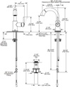 Delta 559HAR-SSPD-DST Trinsic Single Handle Pull Down Bathroom Faucet