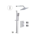 ALT 91284 Riga Thermostatic Shower System 3 Functions Chrome 1