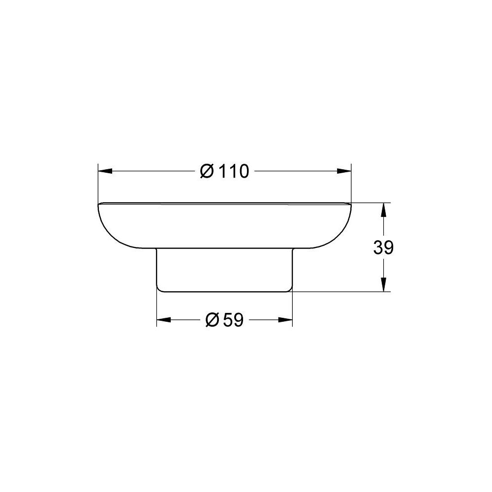 Grohe 40368001 Essentials Soap Dish 2