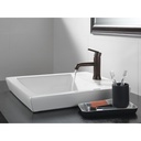 Delta 559LF-RBMPU Trinsic Single Hole Single Handle-4" Plate/Metal Pop-Up 