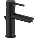 Delta 560LF-BL-PP Modern Cylindrical Single Handle Lavatory Faucet Matte Black