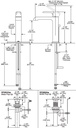 Delta 567LF-GPM-MPU Ara Single Handle Lavatory 1.0 Gpm 