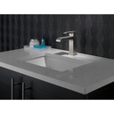 Delta 567LF-SSMPU Ara Single Hole Single Handle-4"Plate/Metal Pop-Up 
