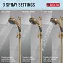 Delta 57014-CZ Slide Bar Handshower Champagne Bronze