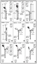 Delta 57021 Slide Bar Handshower 