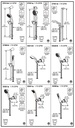 Delta 57021-SS Slide Bar Handshower 