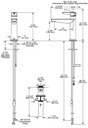 Delta 571-SS-PR-LPU-DST Single Handle Bathroom Faucet
