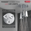 Delta 57140-25-L Led Pendant Raincan Single-Setting H2Okinetic 