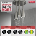 Delta 57140-SS25-L Led Pendant Raincan Single-Setting H2Okinetic 