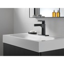 Delta 574-BLMPU-DST Zura Single Hole Single Handle-4" Plate/Metal Pop-Up Mpu 