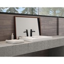 Delta 574-CSMPU-DST Zura Single Hole Single Handle-4" Plate/Metal Pop-Up Mpu 