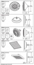 Delta 57740-SS Arzo Square Raincan Shower Assy 