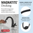 Delta 5776-BLPD-DST Stryke Bath Collection Single Handle Pull Down Bathroom Faucet